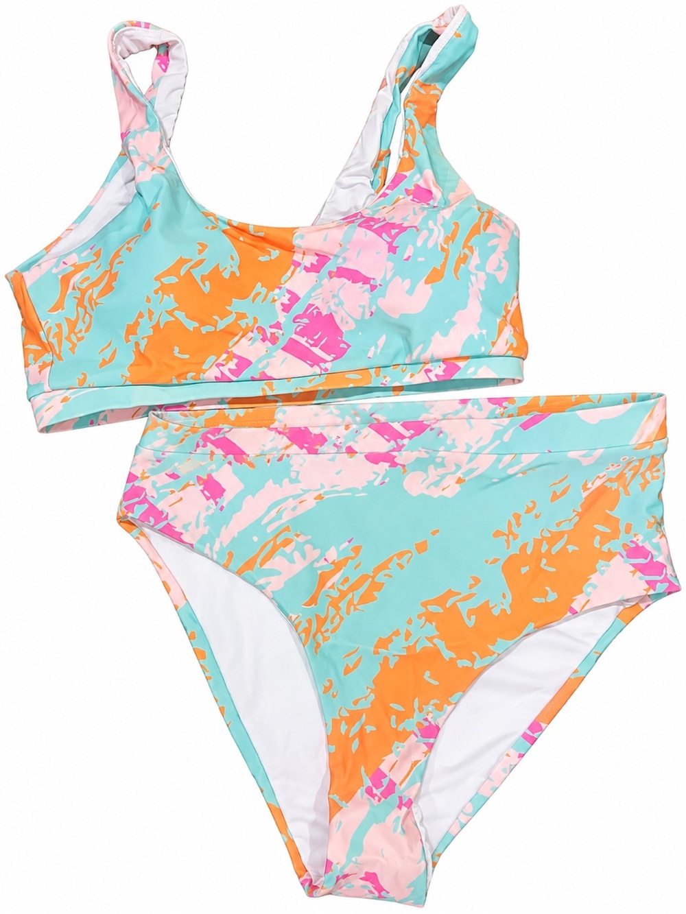Women’s 2 Piece Colorful Boutique Swimsuit